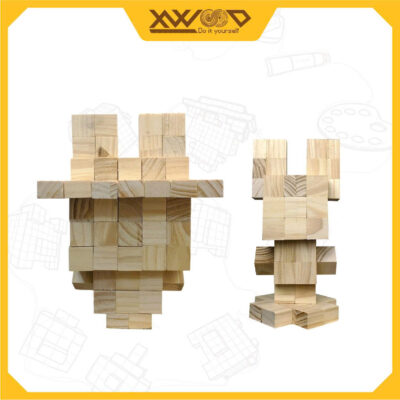 Giới thiệu sản phẩm Bộ mô hình tô màu Labubu của Xwood