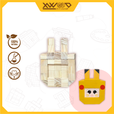 Bộ mô hình tô màu Baby Three Pikachu