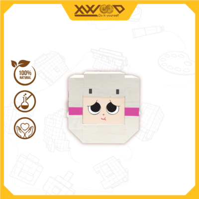 Bộ mô hình trưng bày Baby Three Thỏ 7 Màu