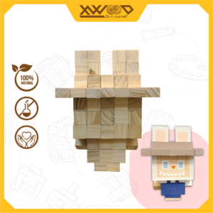 Bộ mô hình tô màu Labubu size M
