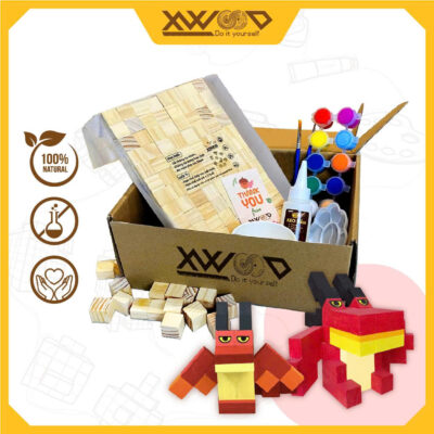 Bộ lắp ghép viên gỗ sáng tạo Hốc Phang 