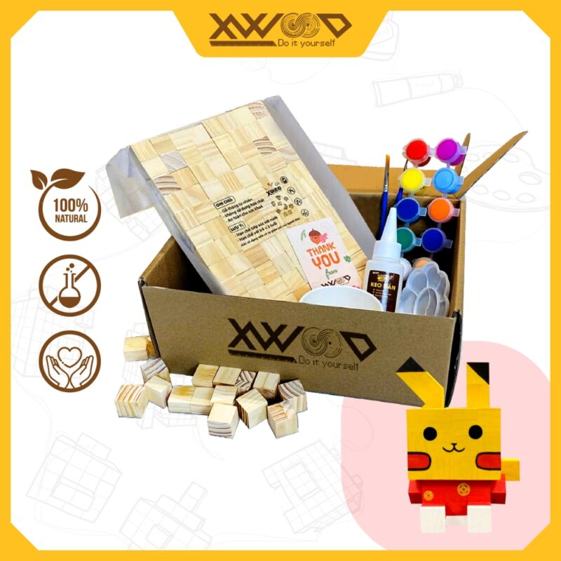 Đồ Chơi Lắp Ghép và Mô Hình Tô Màu Gỗ